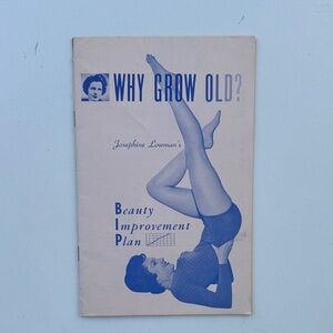 Vintage Beauty Improvement Plan Booklet 1964